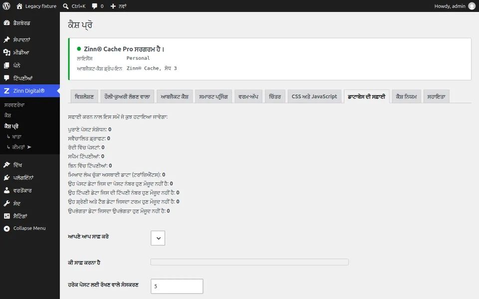 WordPress ਡਾਟਾਬੇਸ ਨੂੰ ਸਾਫ਼ ਕਰੋ