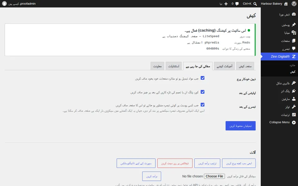 WordPress میں کیش کو کیسے صاف کریں